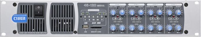 46-120Media 4 Zone Integrated Mixer Amplifier