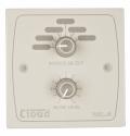 RSL-6W Remote Source / Volume Level Select Plate in White