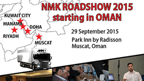 NMK Roadshow 2015 starting in Oman - News