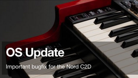 OS Update: Important bugfix for the Nord C2D - News