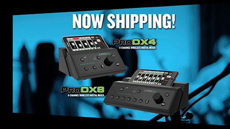 New PRODX Wireless Digital Mixers Now Shipping - News