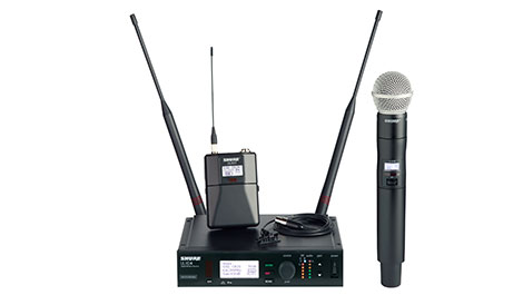 Shure adds VHF compatibility for ULX- D & QLX-D wireless mics
