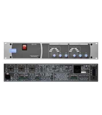 Cloud Electronics – 36-50 2 Zone Plus Utility Mixer/Amp
