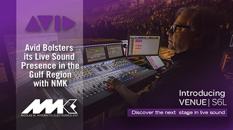 Avid Bolsters its Live Sound Presence in the Gulf Region with NMK Electronics