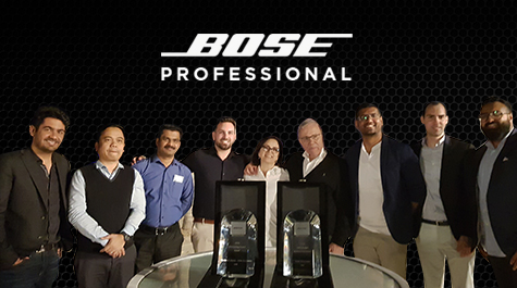 NMK Receives 2 Awards  @Bose Distributor Event - News