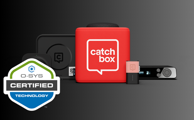 Q-SYS Plugin Release! Catchbox Plus Pro Wireless System